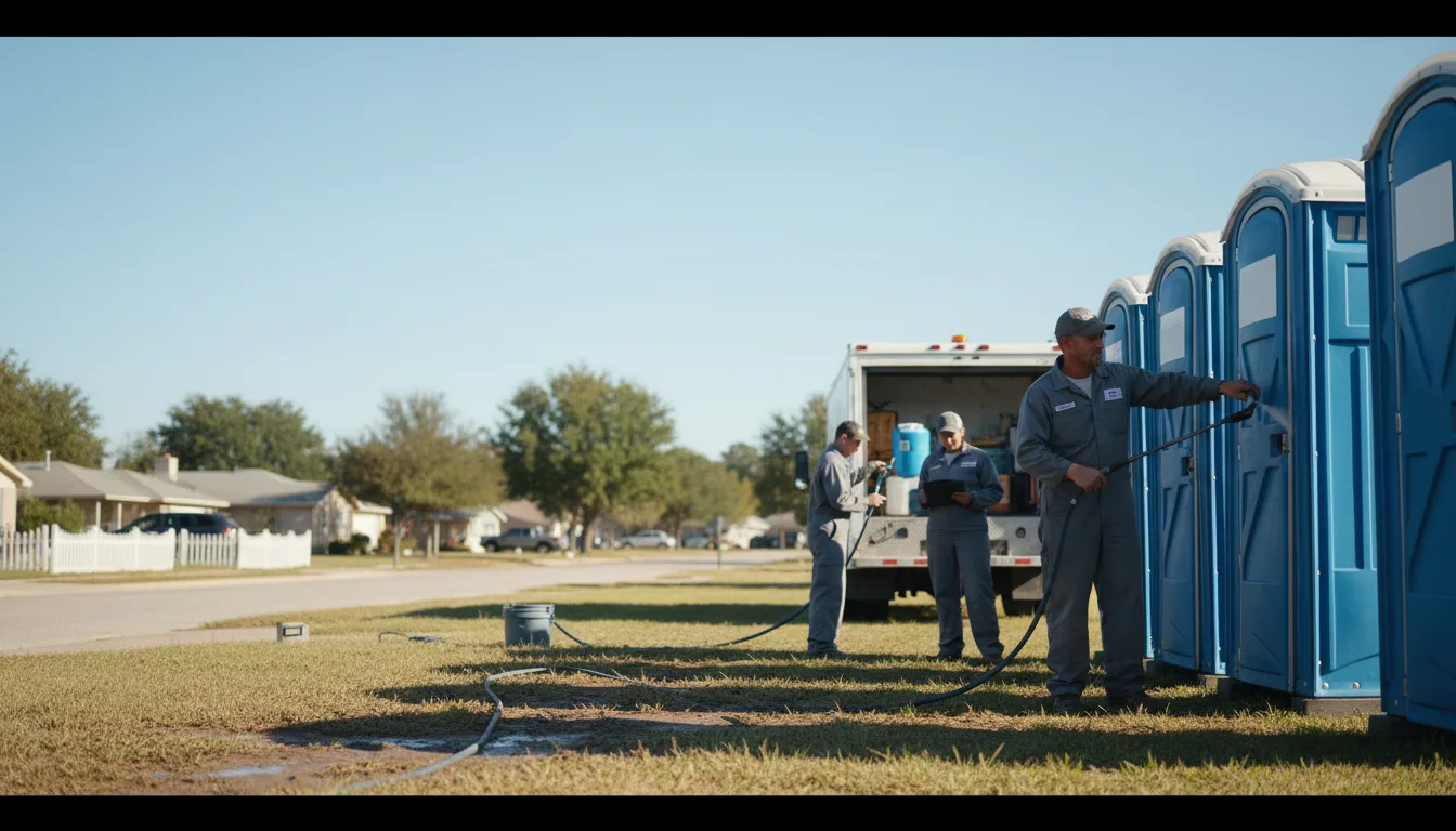 Long-Term Portable Toilet Rental in Metamora, MI near me